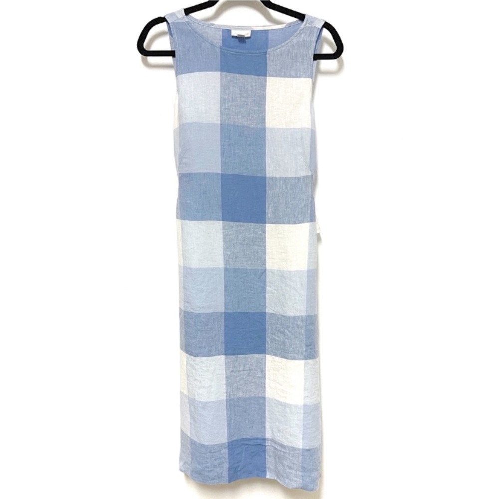 J. Jill | Plaid Sleeveless Midi Dress - Picture 4 of 8